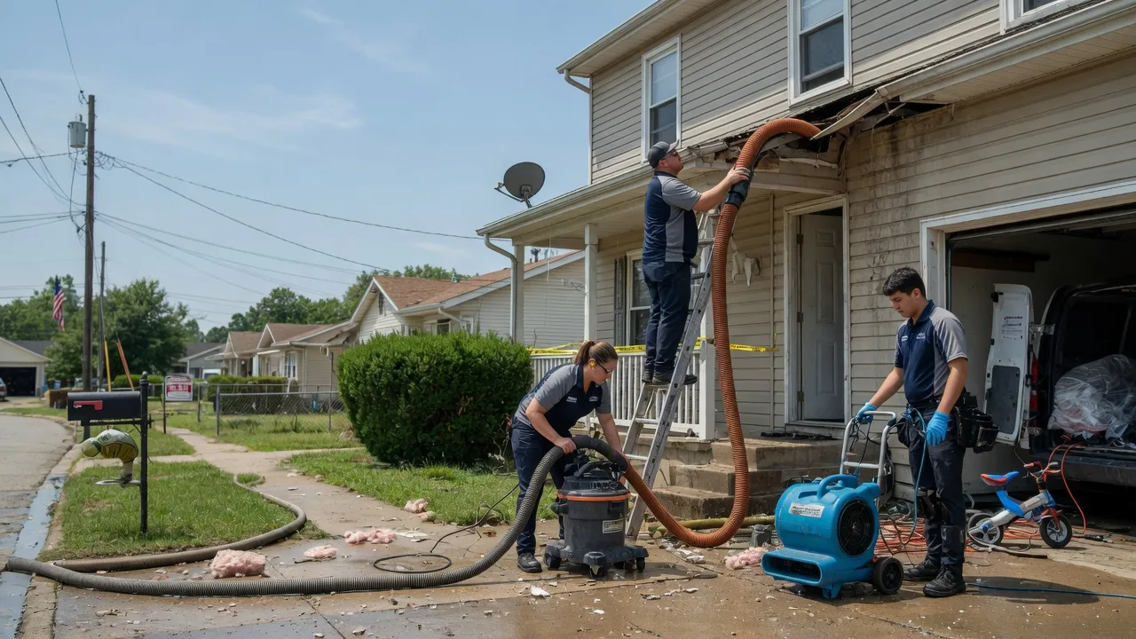 Water Damage Restoration in Edwardsville, IL near me